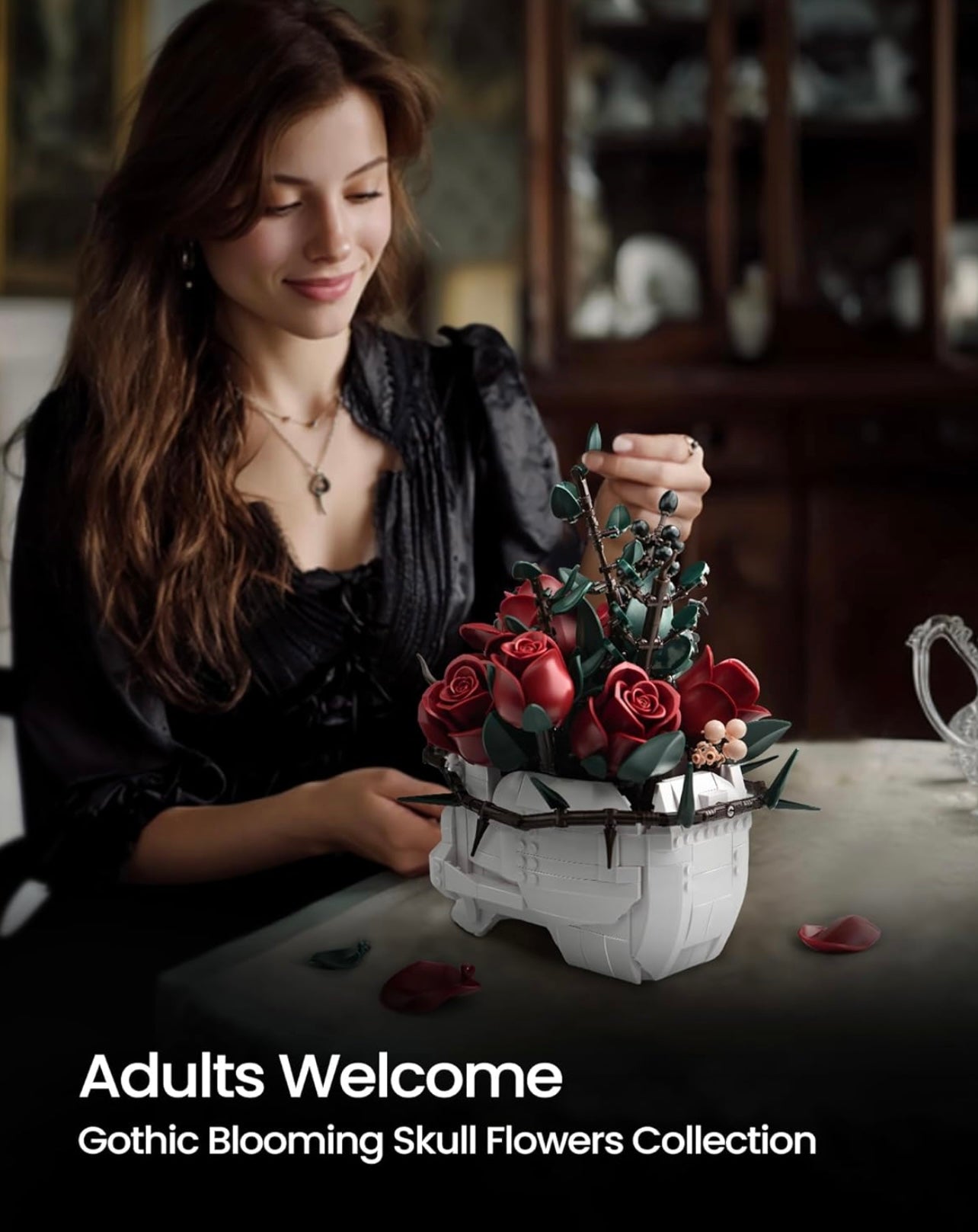 Black Thorn Skull Set