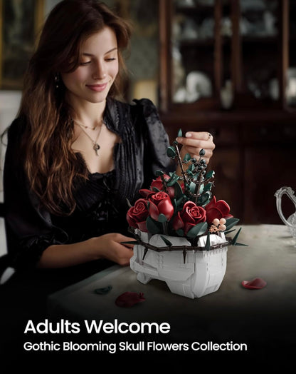 Black Thorn Skull Set